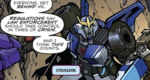 Transformers Strongarm IDW Publishing